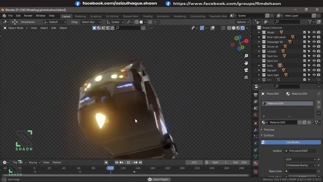 CNG Modeling and Texturing in Blender | বাংলাদেশি সি এন জি | Blender Tutorials Coming Soon смотреть онлайн