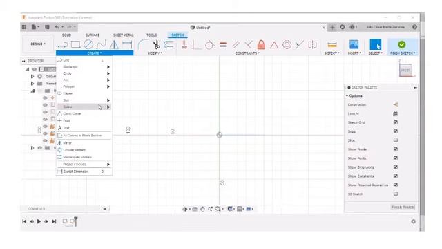 Sweep in Fusion 360 смотреть онлайн