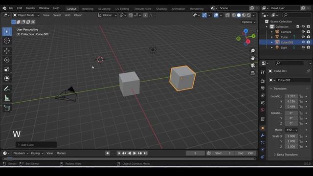 Transform and Object Origin in Blender | Getting the Fundamentals of Blender | Blender Tutorial смотреть онлайн