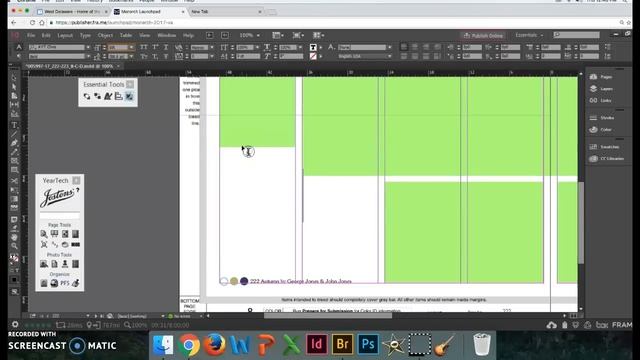 Basic yearbook layout Indesign skills Video # 2 смотреть онлайн