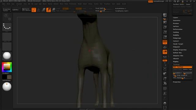 Zbrush: hướng dẫn retopology trong Zbrush 4 смотреть онлайн