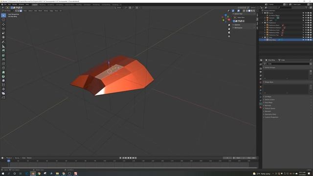 A Blender Beginner Models the T-47 Airspeeder 2/6 смотреть онлайн