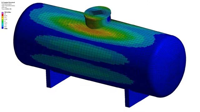 Pressure vessel nonlinear buckling analysis смотреть онлайн