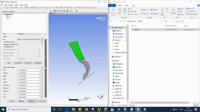 CFD analysis of NASA Low speed centrifugal compressor | CFD Validation | Ansys CFX смотреть онлайн