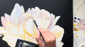 Как нарисовать пион с эффектом свечения