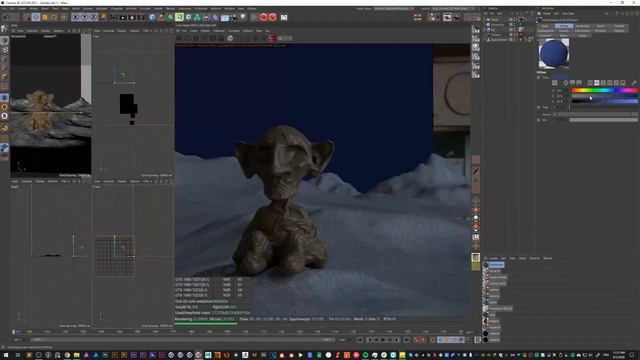 Test of Blender 2.83.0 with its new toolkit for Cloth - Speed Art смотреть онлайн