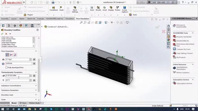 Optimize HVAC Performance with SolidWorks 2020: CFD Analysis of a Condenser смотреть онлайн
