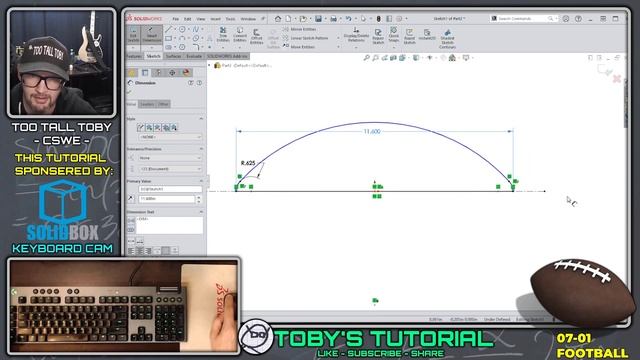 SOLIDWORKS TUTORIAL - 07-01 - STEP BY STEP GUIDE - TooTallToby-07-01 смотреть онлайн