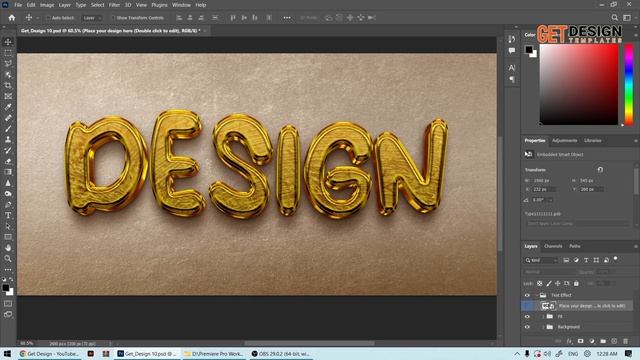 3d Text Effect PSD #3 смотреть онлайн