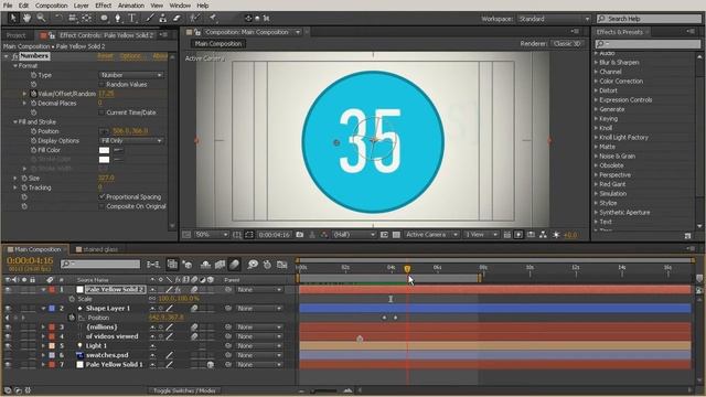 Understanding Motion Blur after effect Tutorial (part 13) смотреть онлайн