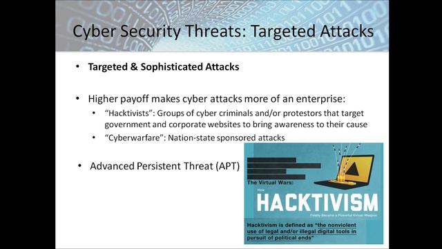 Cyber Security History, Threats, & Solutions - 2013 смотреть онлайн