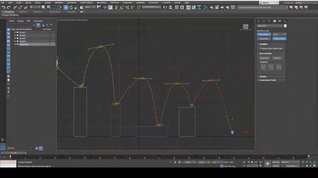 3Ds Max Motion Paths смотреть онлайн
