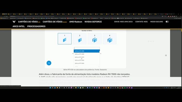 RTX 5060 MAIS QUENTE! | NVIDIA RTX BLACKWELL COM TDP MAIOR! PREPARE A SUA FONTE E O SEU GABNINETE! смотреть онлайн