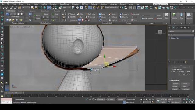 Duck modeling in 3dsmax | 3dsmax | | box modeling | смотреть онлайн