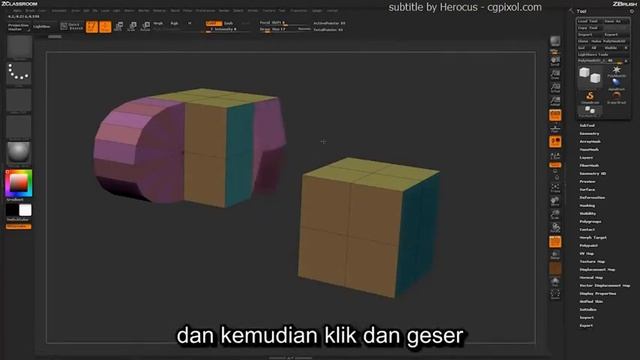 08 poly bridge - ZBrush 4R7 subtitle indonesia смотреть онлайн