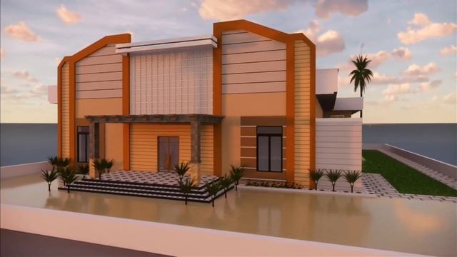 Google Sketchup School Design|| 3D animation And RealTime Animation смотреть онлайн