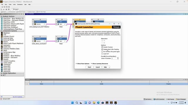 Ansys Fluent: Setting-Up an overset mesh method for a 2D VAWT смотреть онлайн