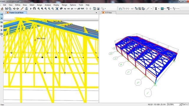 NAVE INDUSTRIAL SAP 2000 смотреть онлайн