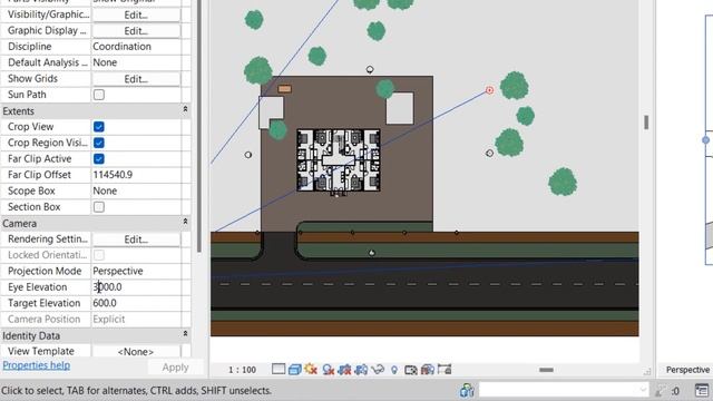 SETTING-UP CAMAERA VIEW IN REVIT | TUTORIALS | смотреть онлайн