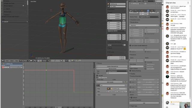 Taller de Rig con blender 22 rig de un personaje смотреть онлайн