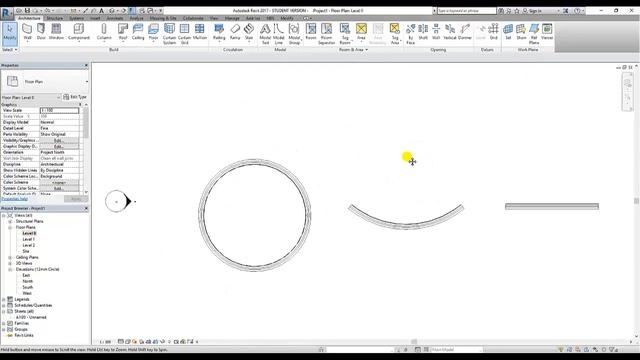 Non Rectilinear openings in curved walls смотреть онлайн