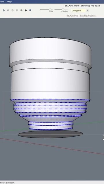 AutoWeld tip #shorts #sketchup смотреть онлайн