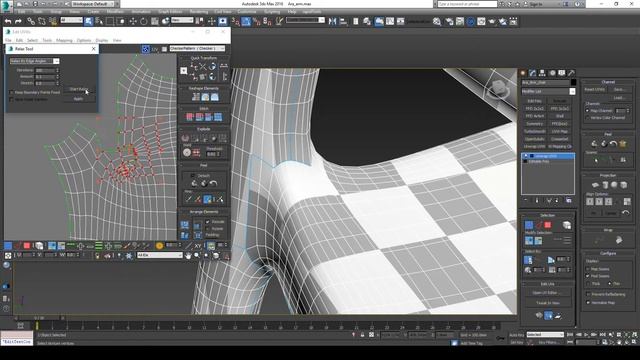 UV Unwrap Armchair "Ara" / 3D's Max & Substance Painter - Timelapse смотреть онлайн