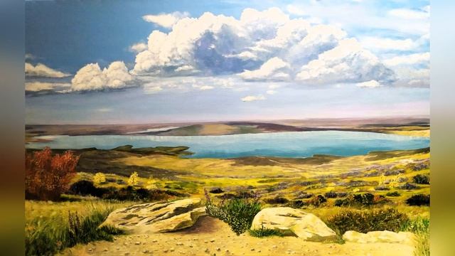 Осенний Сенгилей (стихотворение В. Гаазова по картине П. Лебедева)