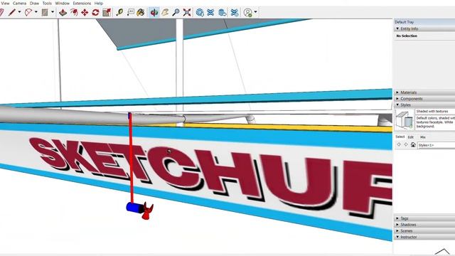 design 2 1 SketchUp Pro 2021 30 days left in TRIAL 2021 10 27 13 09 57 смотреть онлайн