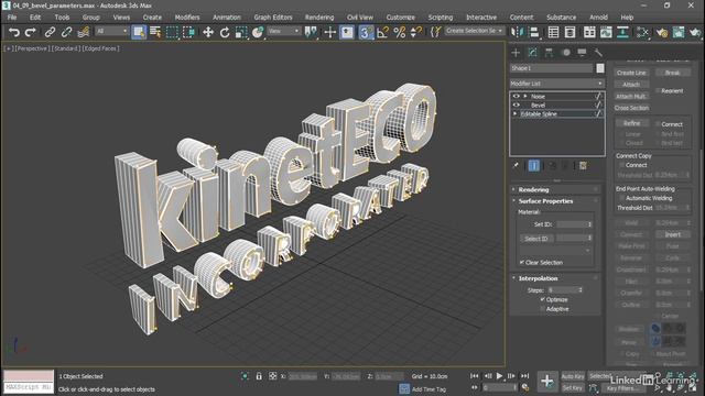 048 Controlling level of detail for a Bevel modifier смотреть онлайн