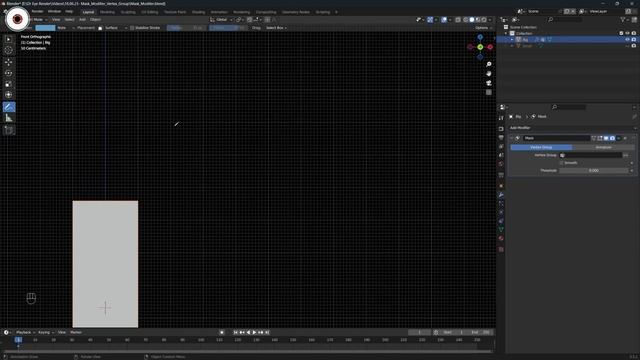How To Use: Mask Modifier and Vertex Groups for Advanced 3D and Character Masking-Practical Example смотреть онлайн