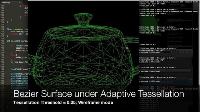 Bezier Surface Tessellation смотреть онлайн