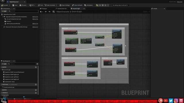 Character COMPLETELY from SCRATCH | Unreal Engine 5 Tutorial смотреть онлайн