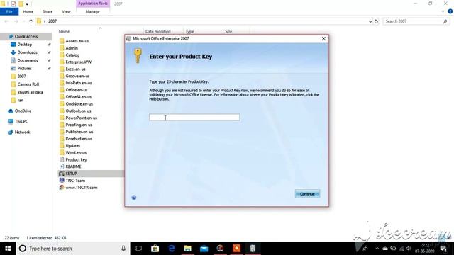 How to install Microsoft office 2007 Full Setup video (Hindi/English) смотреть онлайн