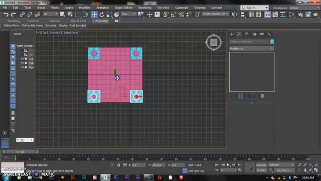 How To Make 3D Carrom Board in 3D Max 2018 смотреть онлайн