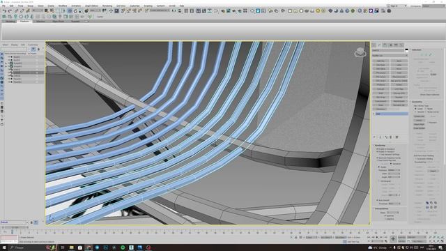 Saint Kitts Chair ibolili \3DsMax modeling\ in Corona render\ timelaps смотреть онлайн