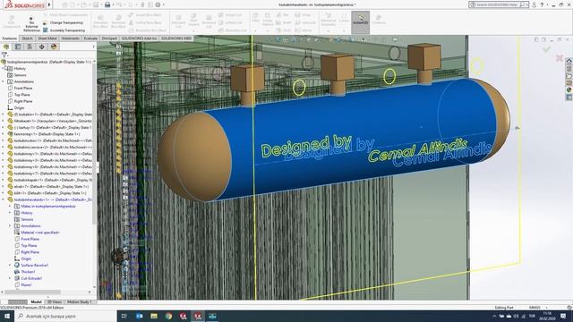 SolidWorks Tutorial | Dust Collector (Design | Manufacturing | Setup) смотреть онлайн