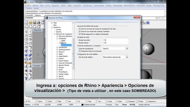 Cuadro Seleccion Rhino 4 / Selection Window - Rhino 4 смотреть онлайн