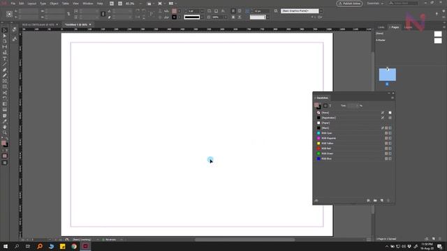 Adobe InDesign Bangla Tutorial 2020 | Color & Effect | RGB vs CMYK | Part-1 смотреть онлайн
