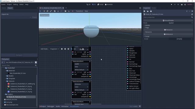 Godot 3 - Visual Shaders and Textures смотреть онлайн