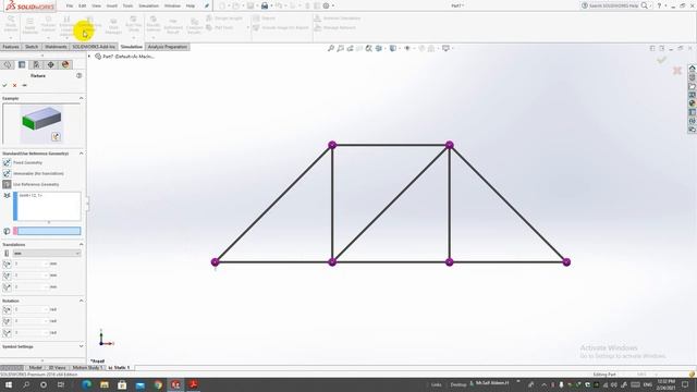 5- Truss in solidworks 2016 смотреть онлайн