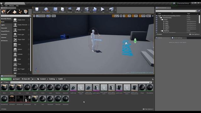 Unreal Engine | Character Creation Tutorial | Part 3 - Setting Materials смотреть онлайн