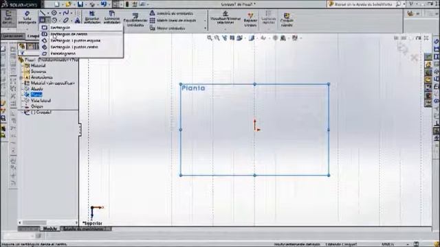 tutorial para solid works 2014 parte 1 (dar valores de unidades y creación de croquis) смотреть онлайн
