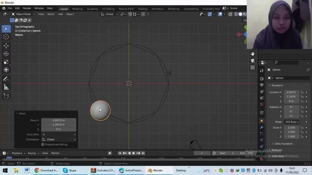 Tutorial membuat animasi atom menggunakan Apk Blender смотреть онлайн