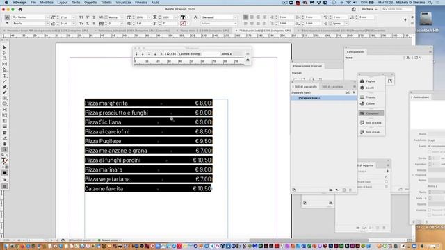 InDesign - Creare un tabulatore con puntini di riempimento смотреть онлайн