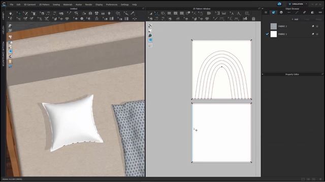 How to Create Quilted Home Decor (Pillows & Blankets) | CLO 3D Design Tutorial смотреть онлайн