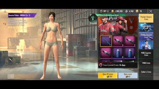 Aurora Pulse-M16A4 Create Opening # BGMI#BGMI LITE смотреть онлайн