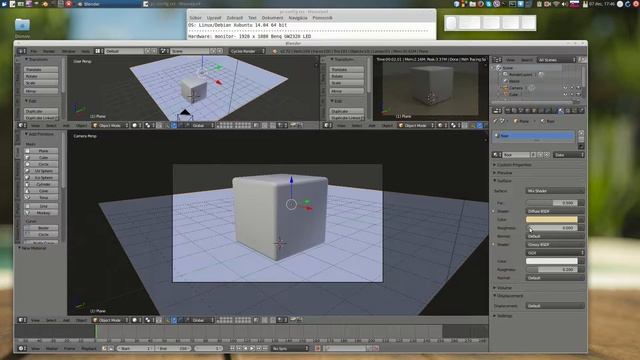 Athlon 5350 & Blender 2.72a Cycles cpu test смотреть онлайн