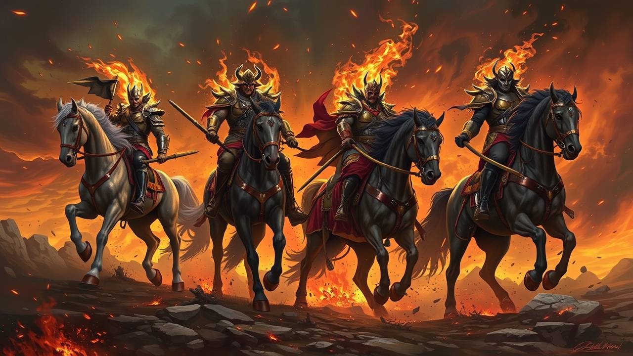 Четыре Всадника.