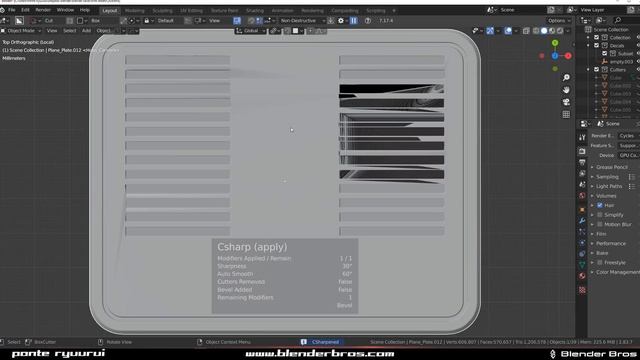TRIM SHEET modeling in Blender смотреть онлайн